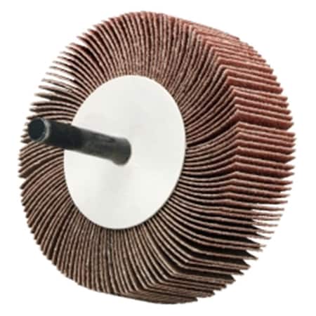 Tool Time 1 x 1 x 0.25 in. 120 Grit Flapper Wheel TO2590940